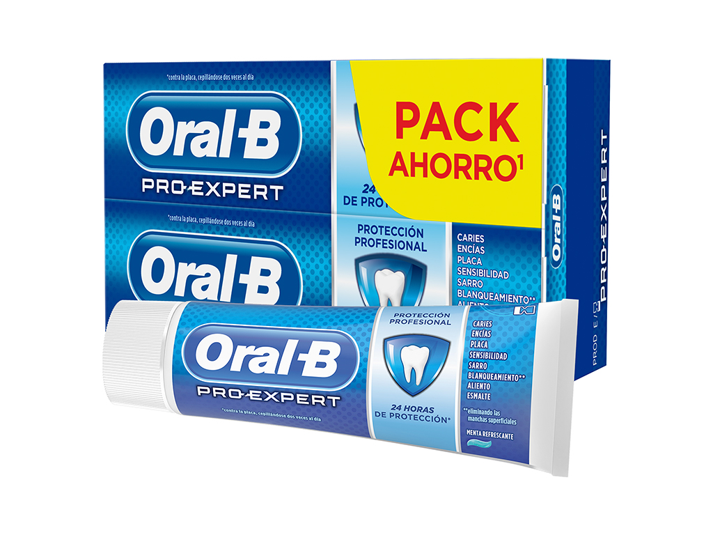 PASTA ORAL-B DENTÍFRICA PROTECÇÃO PROFISSIONAL 2X75ML