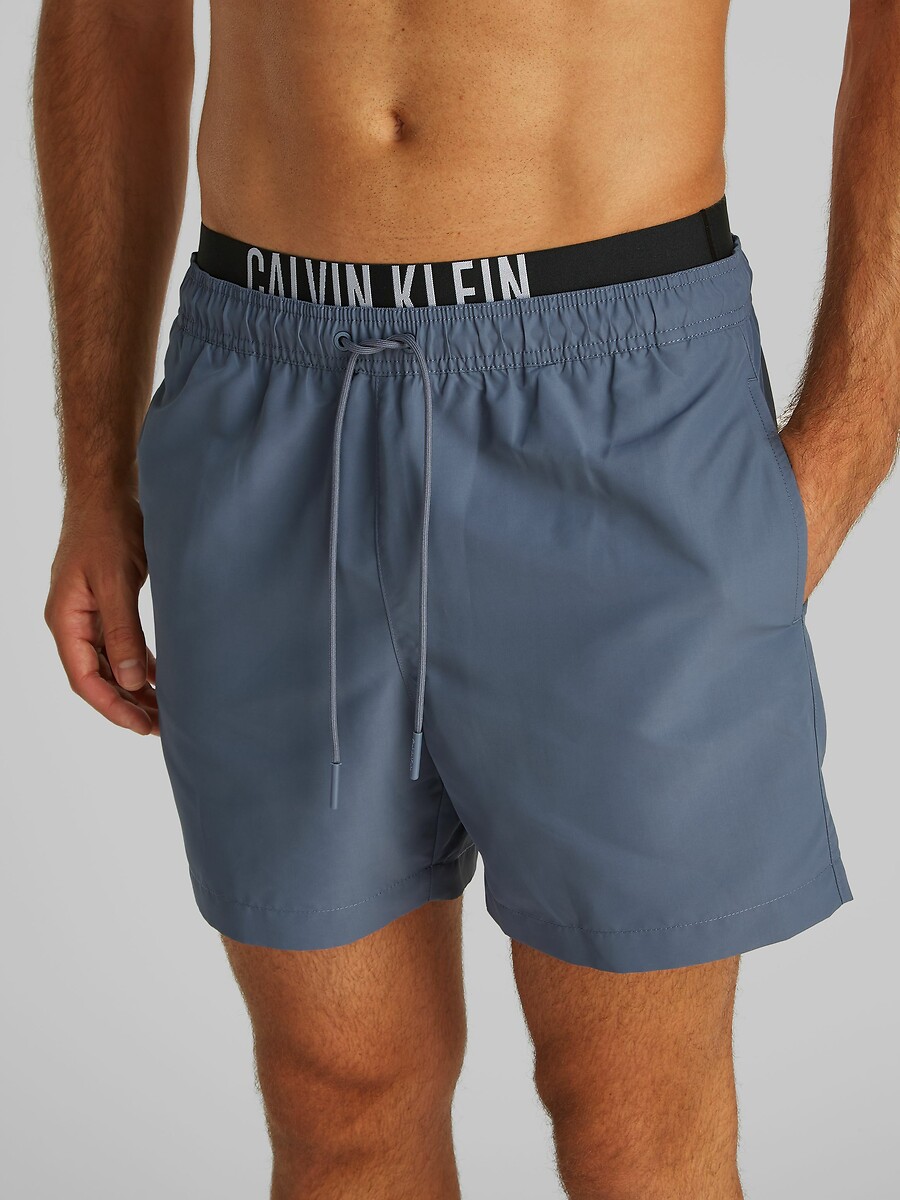 CALVIN KLEIN<br>Calções de banho com cós duplo