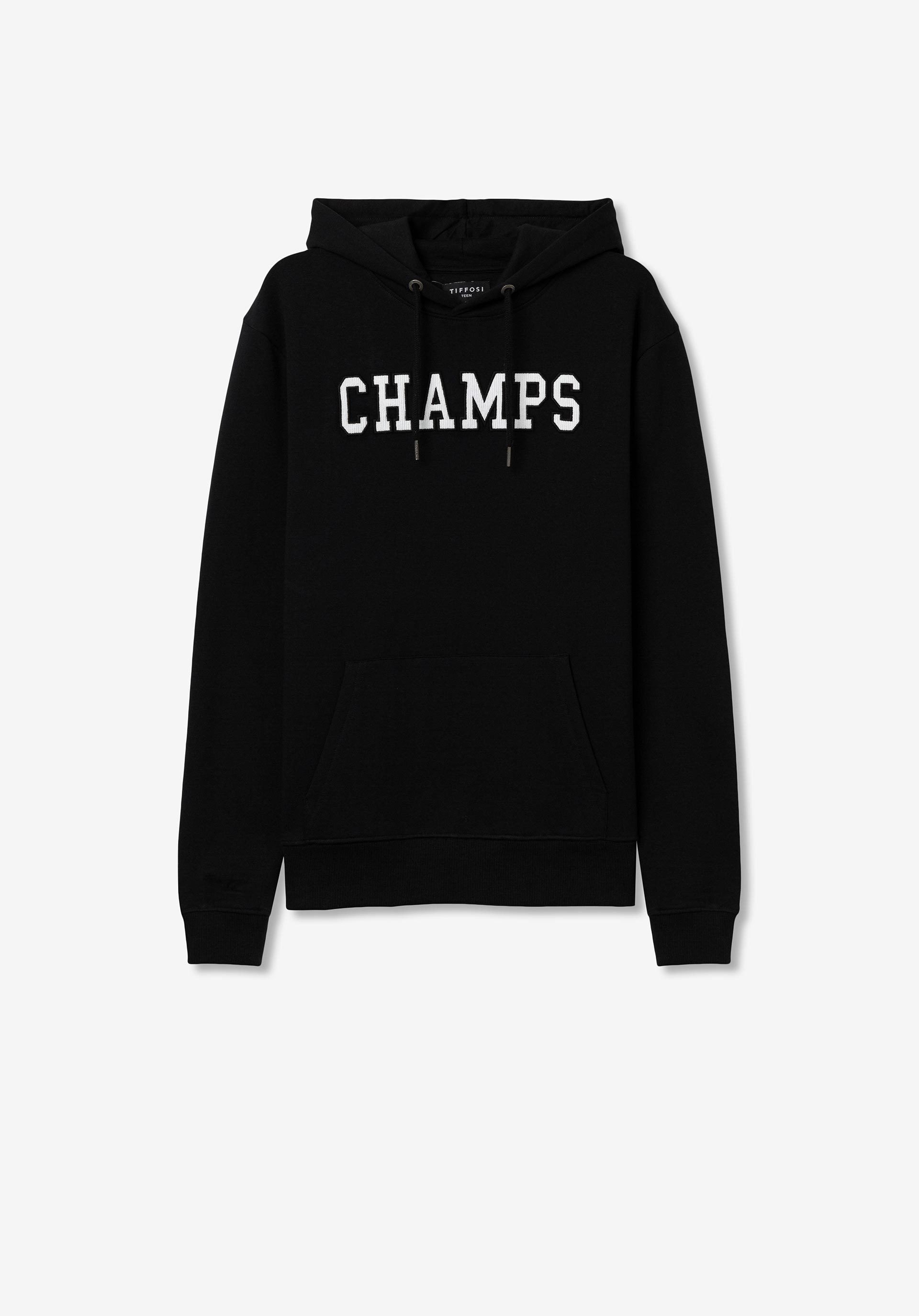 Hoodie com Bordado Frontal