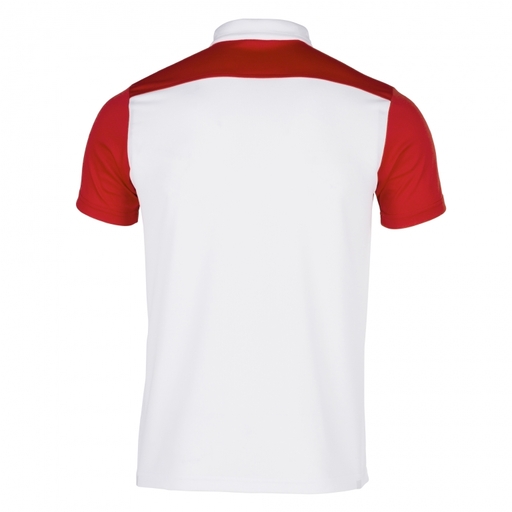 Polo Manga Corta Joma Hobby Ii Blanco Rojo