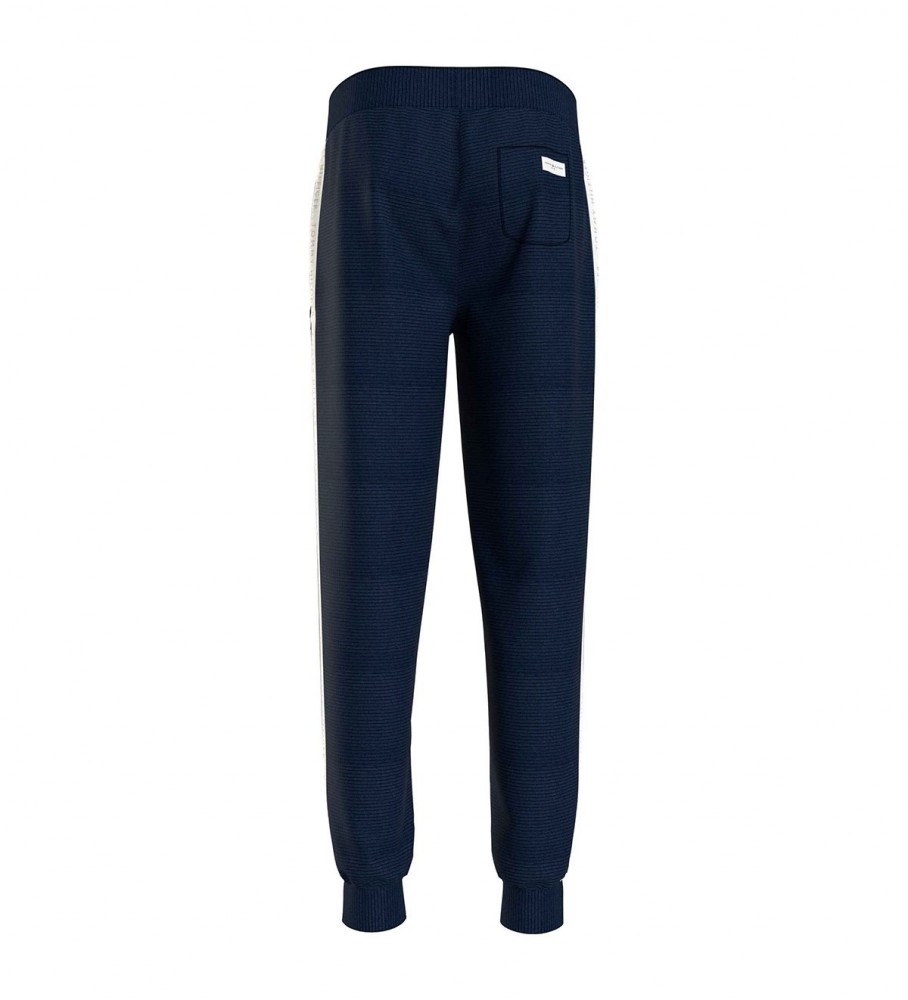 Calça Tommy Hilfiger Navy Trank