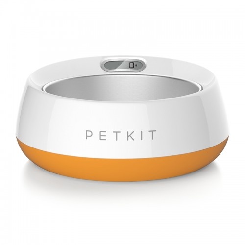Alimentador inteligente Petkit com balança integrada para cães.