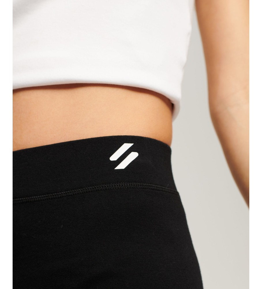 Leggings Superdry Core Sport pretas