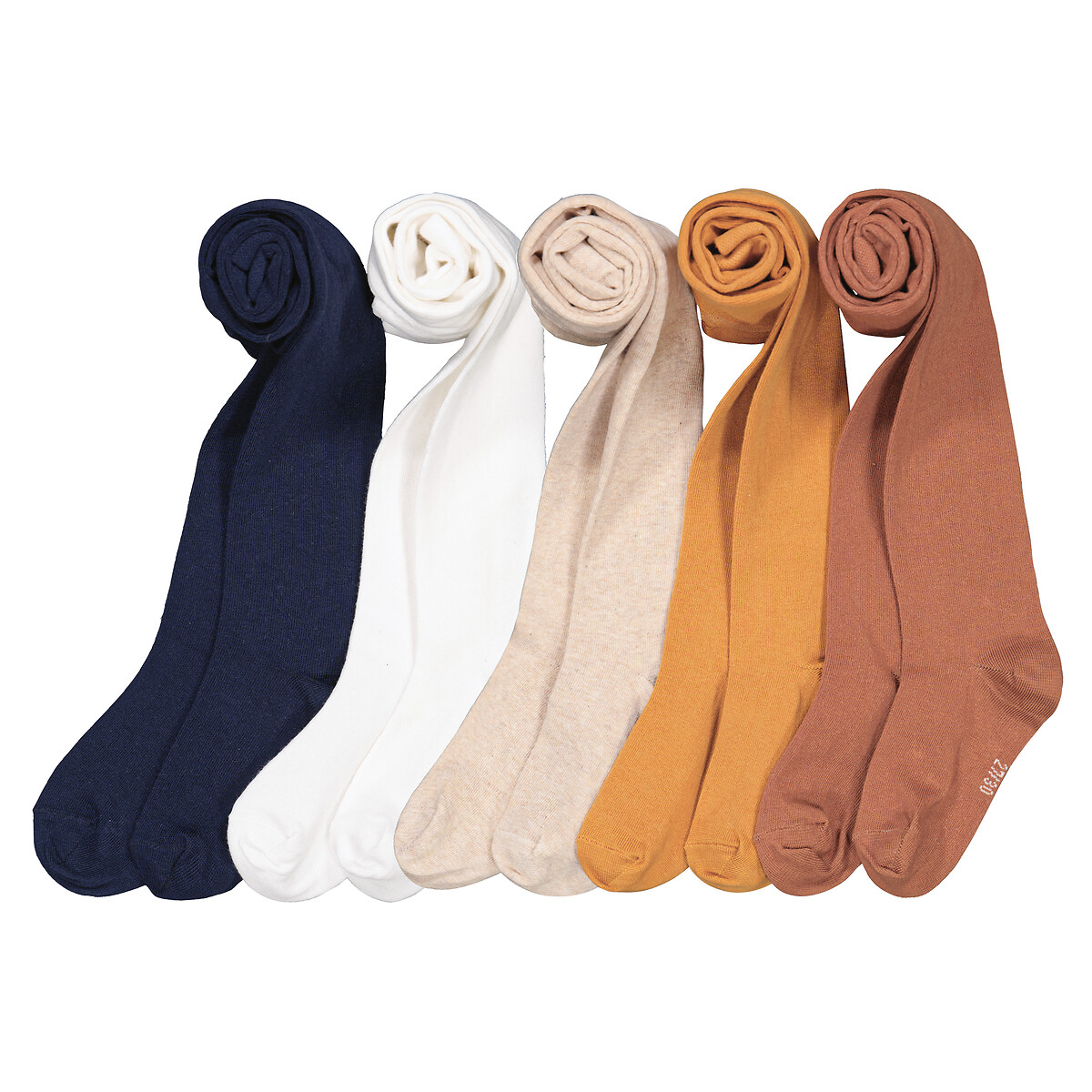 COLEÇÃO LA REDOUTE<br>Conjunto de 5 meias-calças