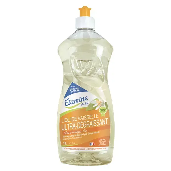 Etamine du Lys Líquido Detergente Ultra Desengordurante Flor de Laranjeira 1L
