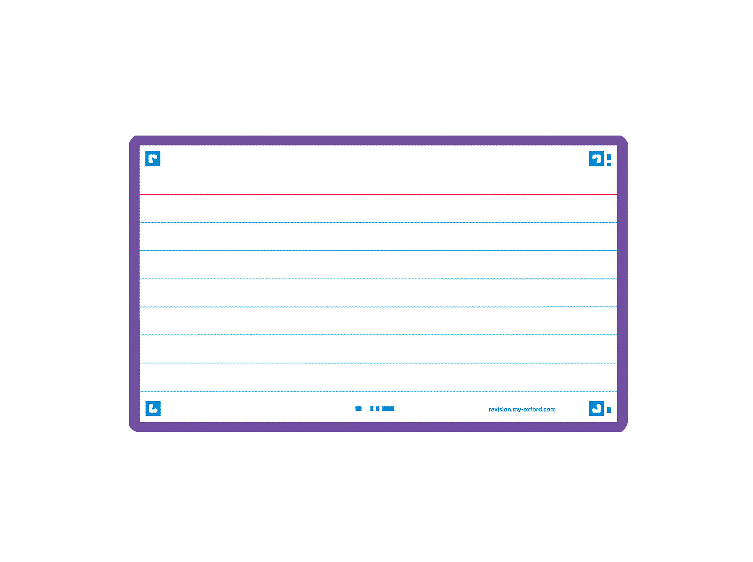 FLASHCARDS OXFORD 2.0 A7 ROXO 30 FOLHAS