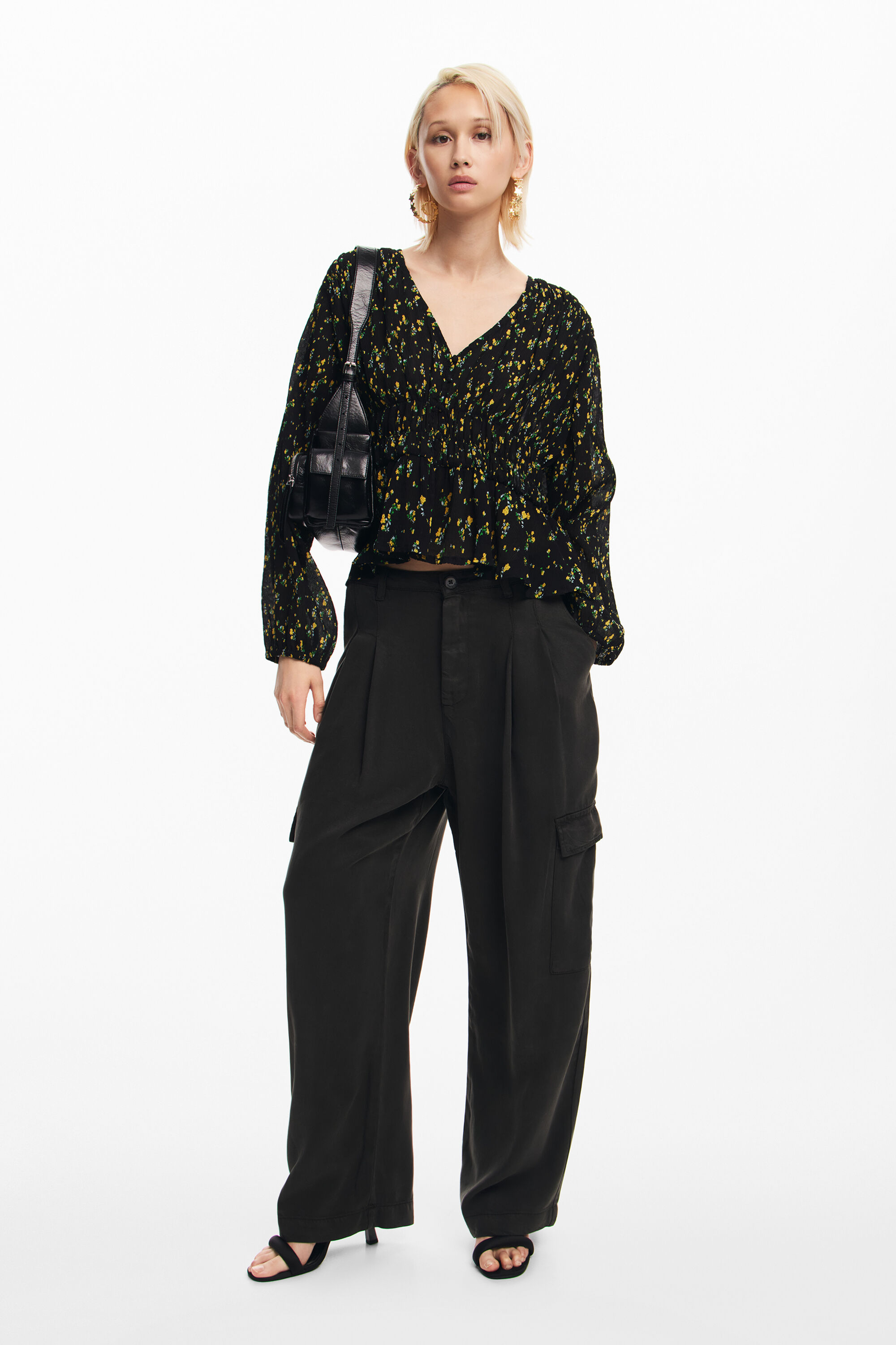 Blusa estampado flores
