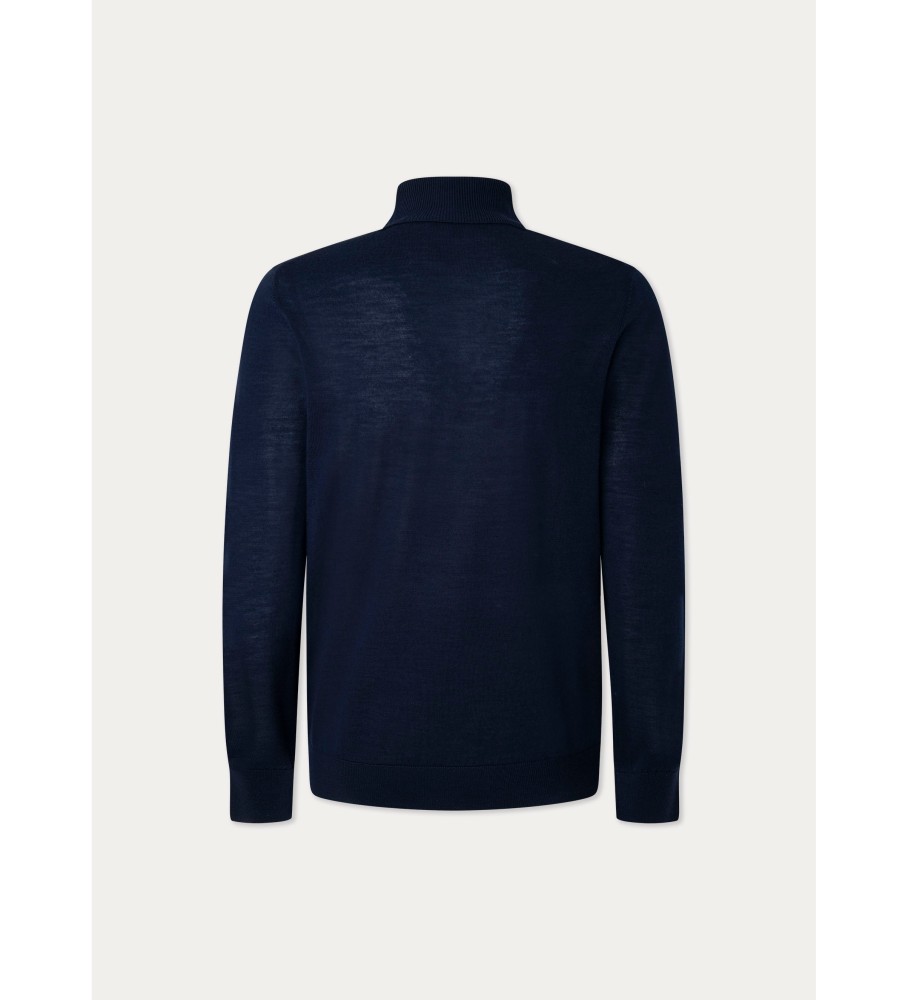 Camisa de seda Merino da Marinha Hackett