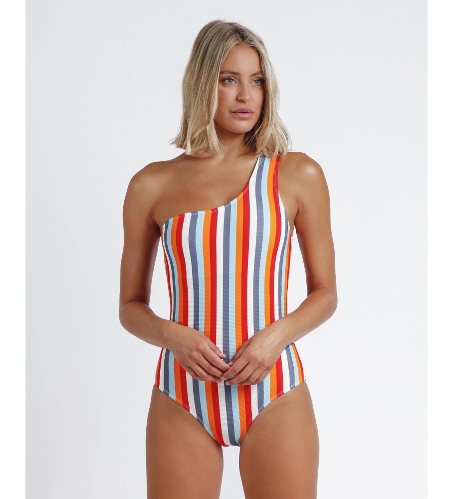 Maiô Admas Sun Stripes Multicolorido com Bojo