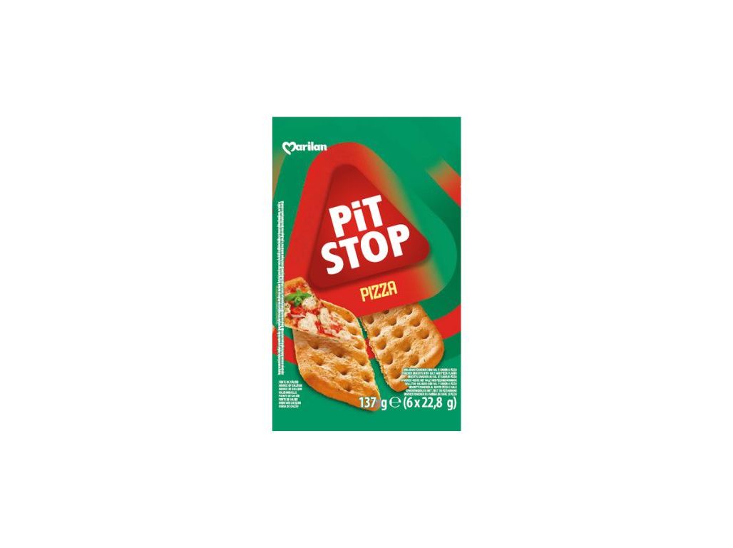 BOLACHAS CRACKER PIT STOP PIZZA 137 G