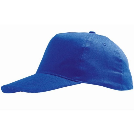 Gorro de 5 painéis, modelo Sol de verão/esportes.