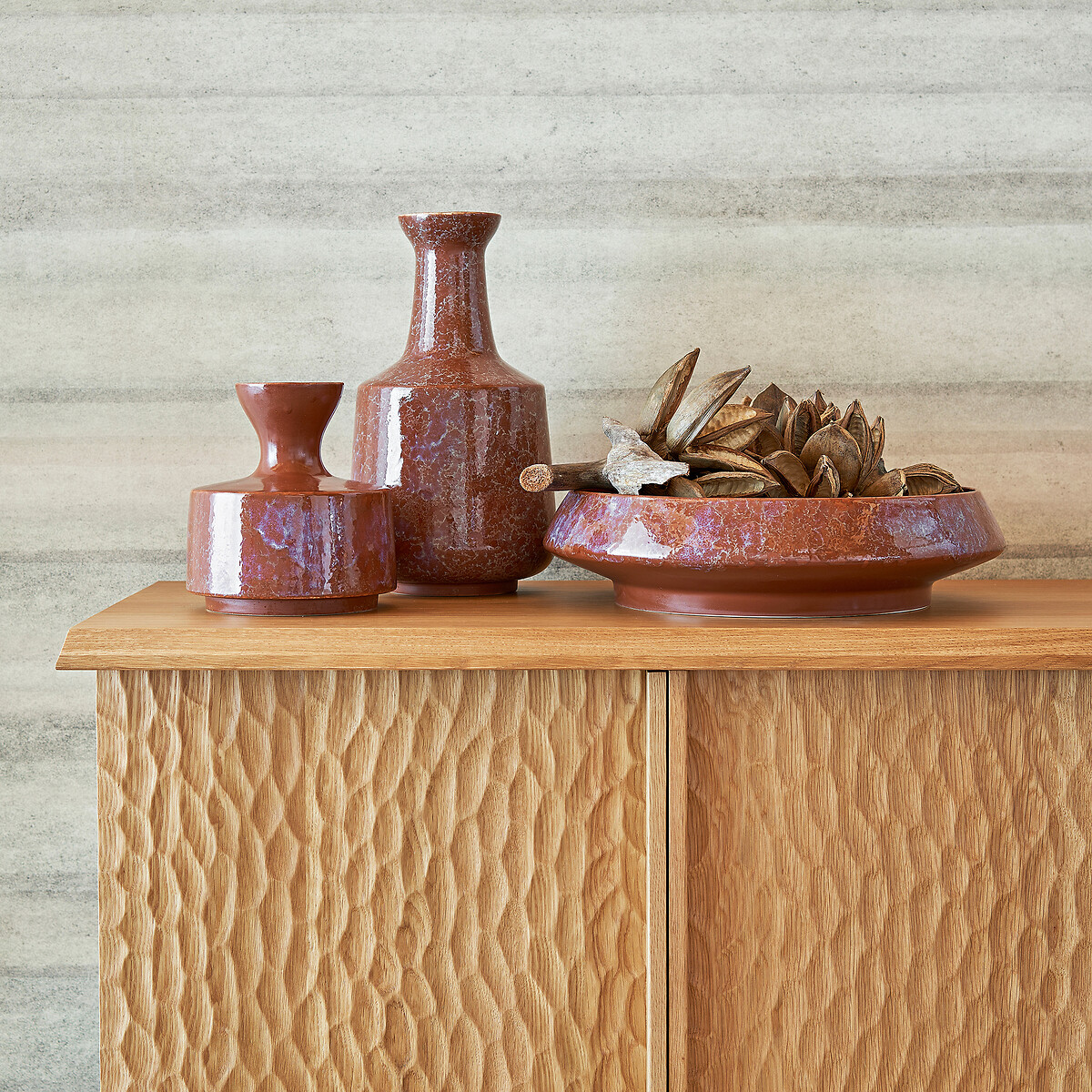 AM.PM<br>Vaso de cerâmica com esmalte, Medine