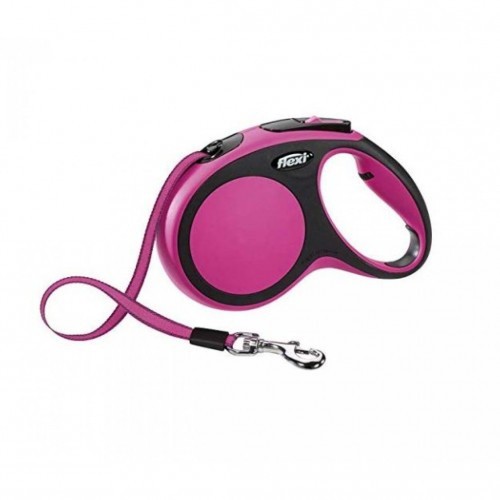 Guia Flexi Comfort Tape para Cães, Rosa