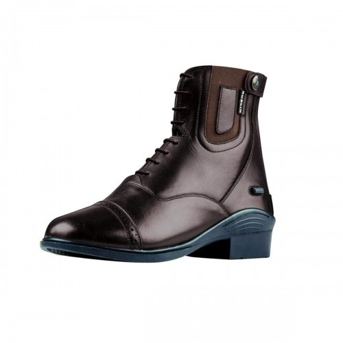 Botas de tornozelo Evolution unissex para adultos em couro marrom