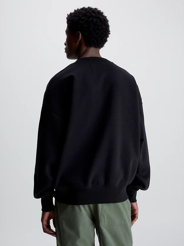 Moletom oversized de algodão