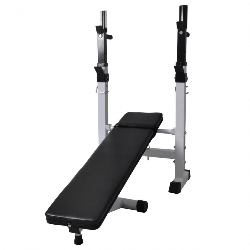 Banco reto para exercícios e musculação Vidaxl