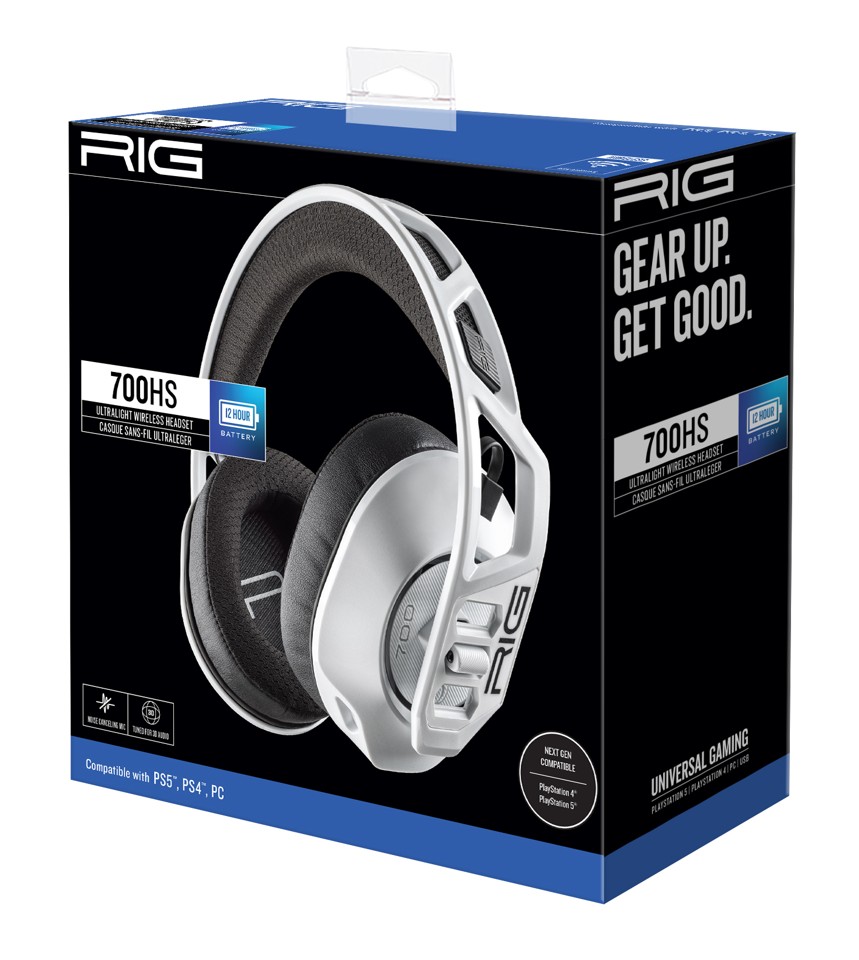 RIG 700 Hs White Headset (PS4/PS5)