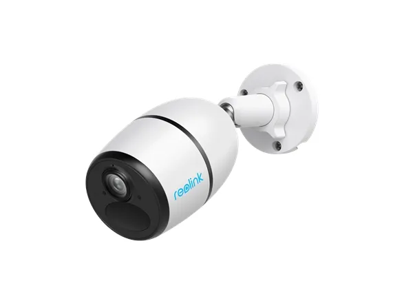 Reolink Go Series Plus - Netværksovervågningskamera - kugle - vejrbestandig - farve (Dag/nat) - 4 MP - 2560 x 1440 - 2K - fast brændvidde - audio - trådløs - 4G, 3G, LTE, WCDMA, HSPA , UMTS - H.265 - DC 5 V
