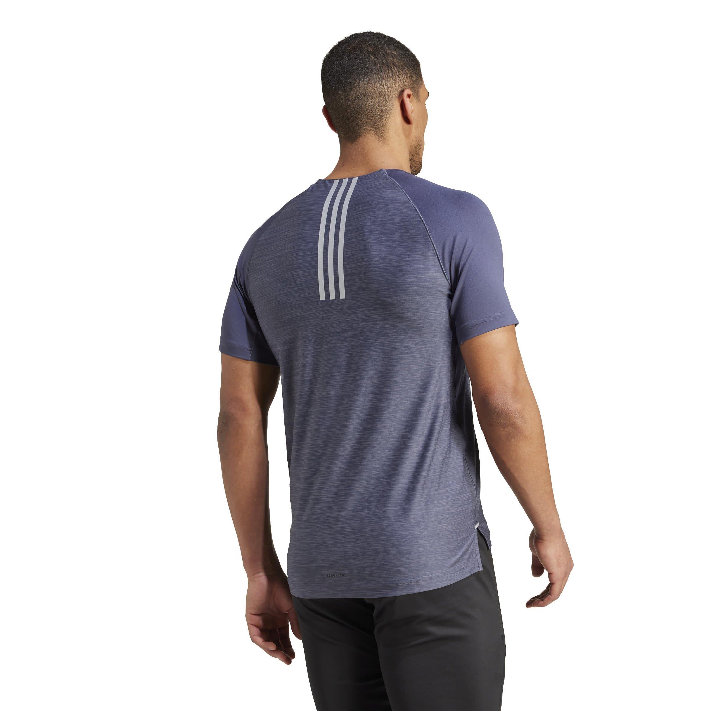 adidas Gym Training 3 Stripes T Shirt