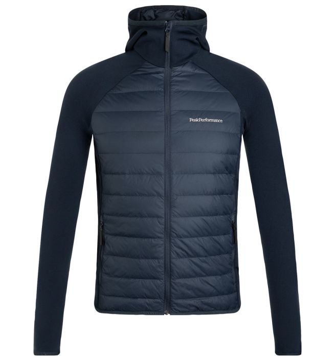 Down Hybrid Hood Jacket Men herrejakke