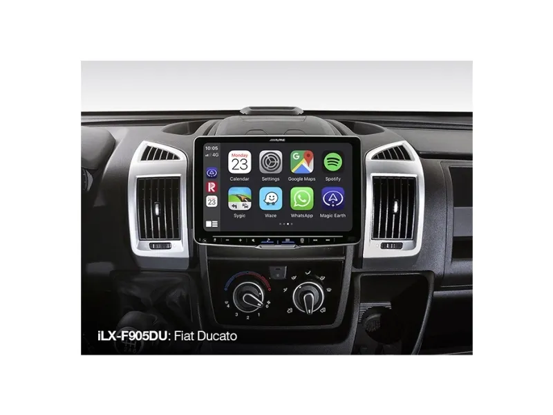 Alpine ILX-F905DU Halo9 bundle til Fiat Ducato 3