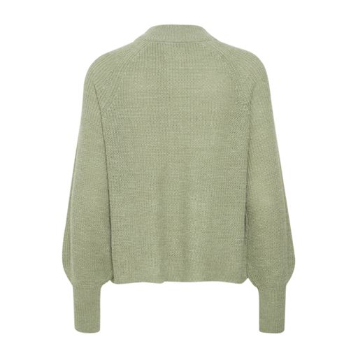 Fransa Eretta Cardigan, Green Bay Melange, L