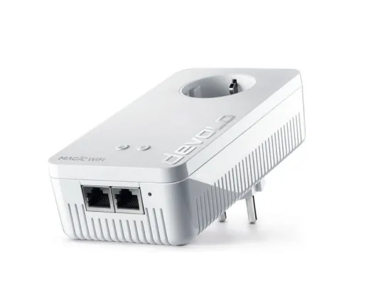 devolo Magic 2 WiFi 2-1 - Bro 1GbE, HomeGrid - Wi-Fi 5 - Dual Band - kan sluttes til vægstik