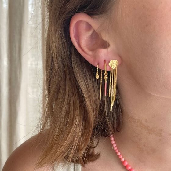Stine A Shell Reflections Earring With Chains