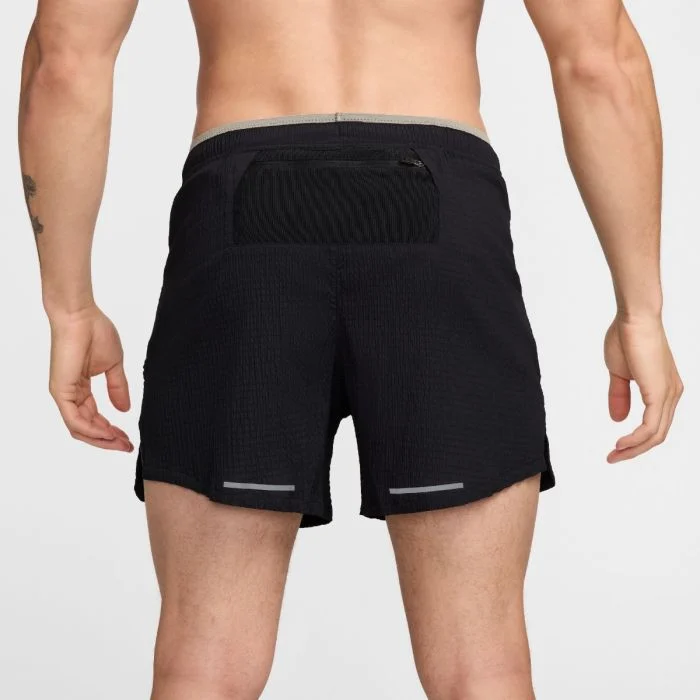 Nike Herre Shorts Dri-FIT Run Divsion Stride 5 Inch Brief-Lined Shorts Sort