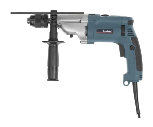 Makita HP2071J - Hammerbor - 1010 W - 2-hastigheders - nøgleløs borepatron 13 mm