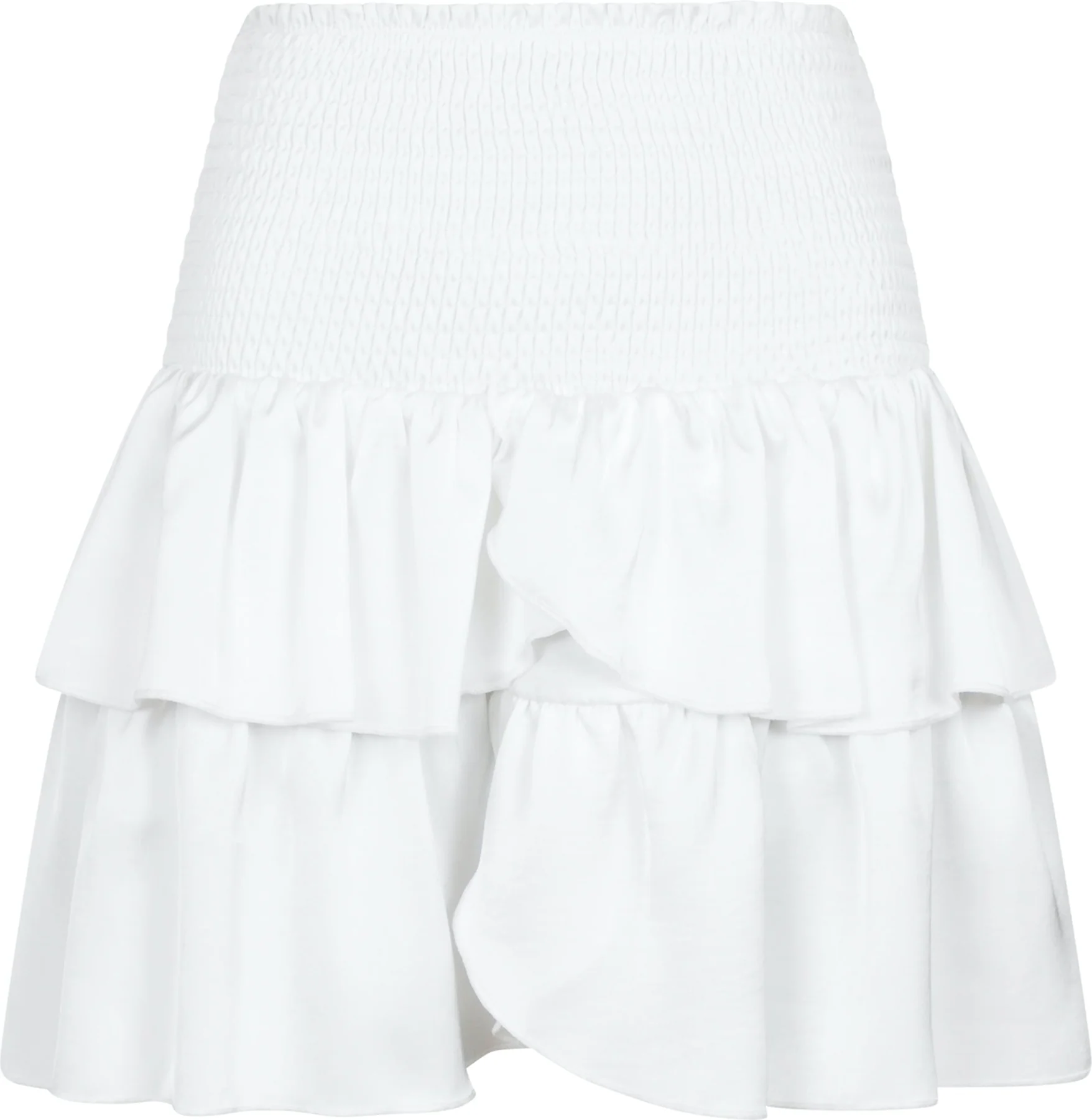 Neo Noir Carin Heavy Sateen Skirt white