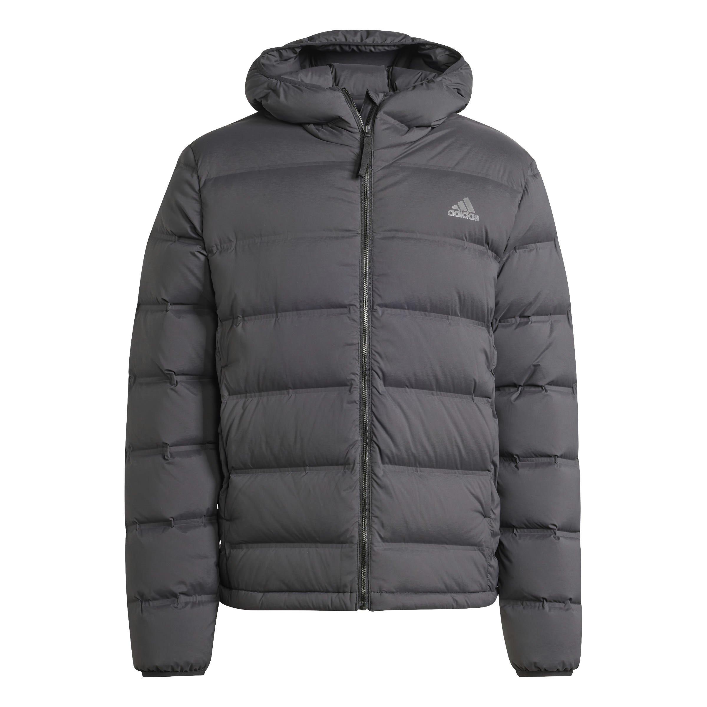 adidas Helionic Stretch Hooded Down Jacket Mens