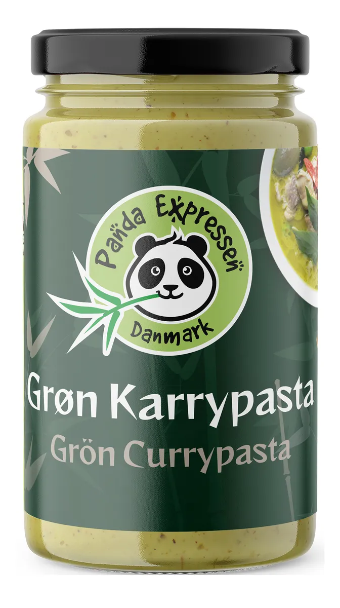 Panda Expressen Grøn Karrypasta - 110 g.
