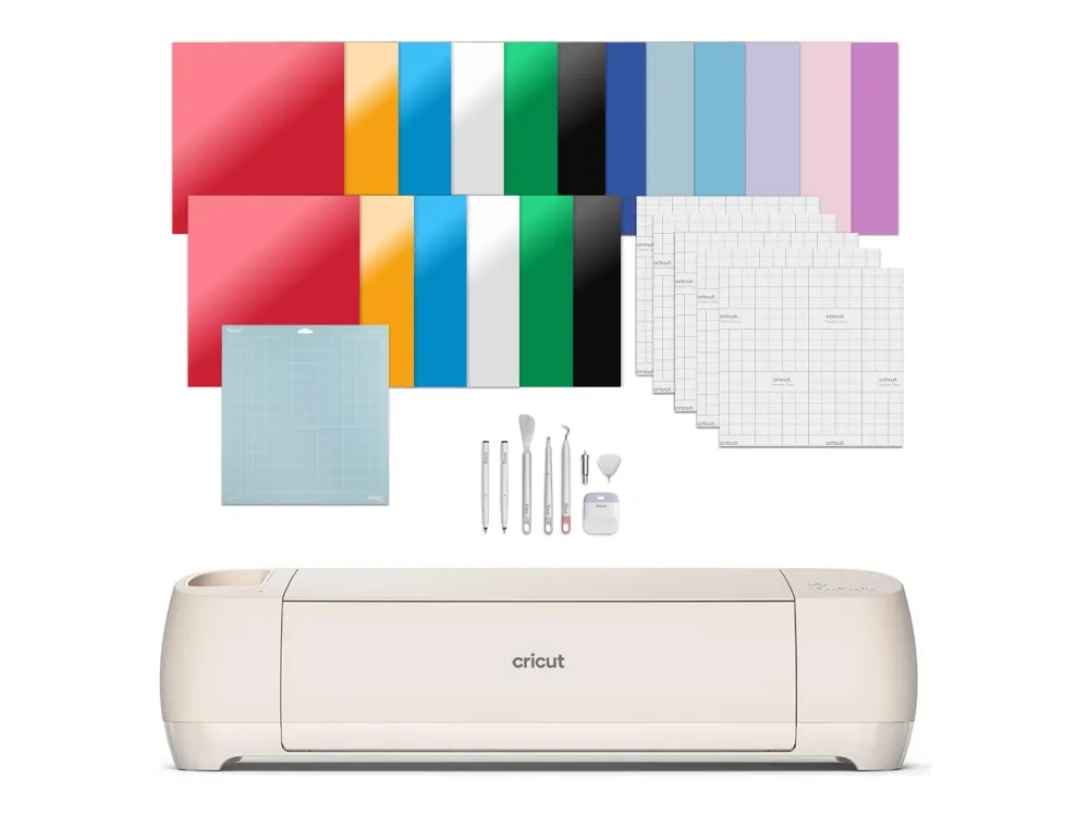 Cricut Explore 4 Essentials Bundle - Elektronisk skæremaskine - skal