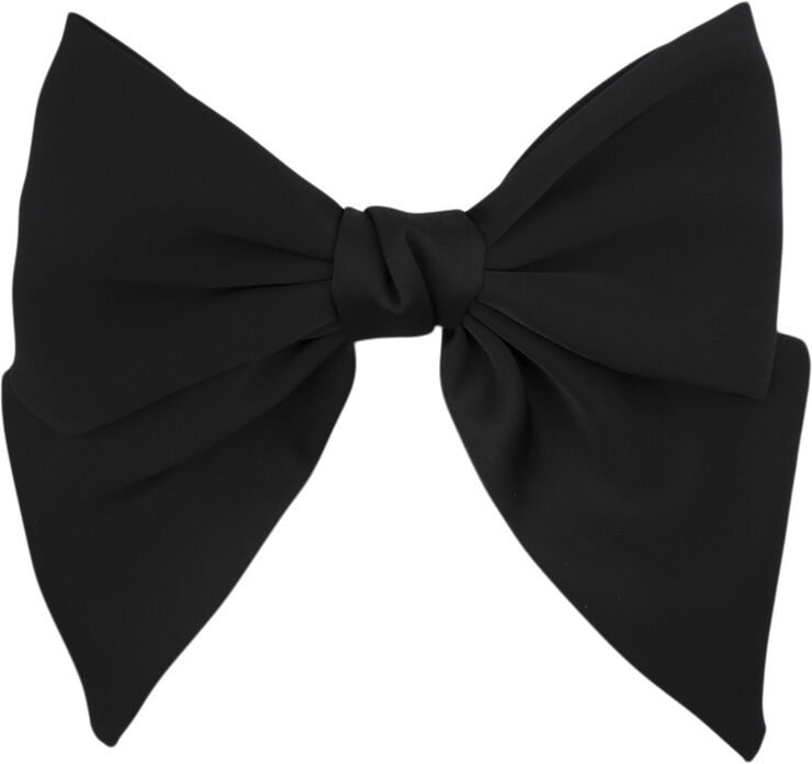 Sui Ava Smooth Bow Black