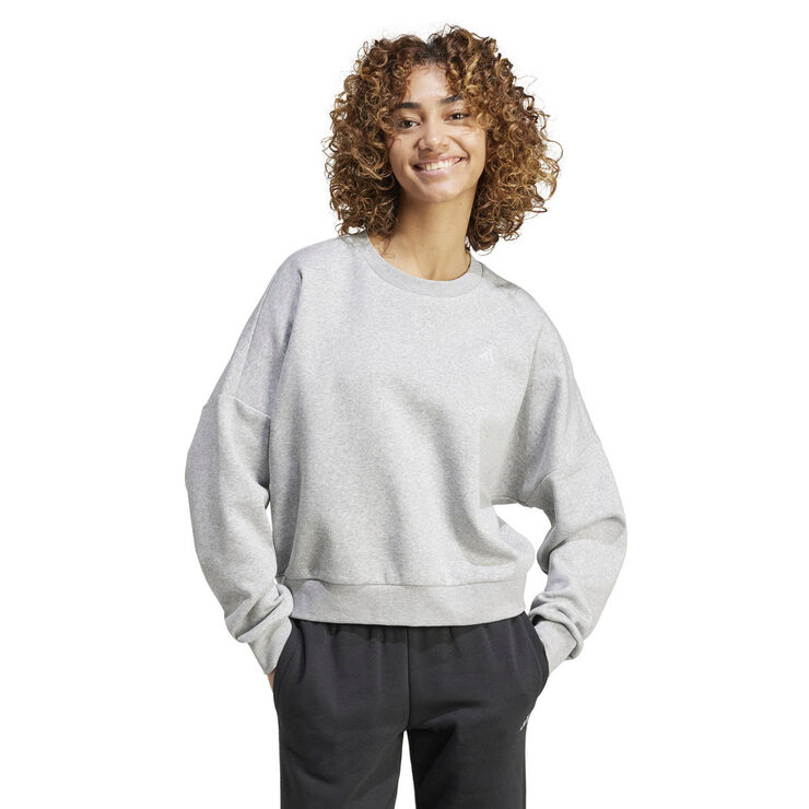 adidas Essentials Small Logo Sweatshirt Grå