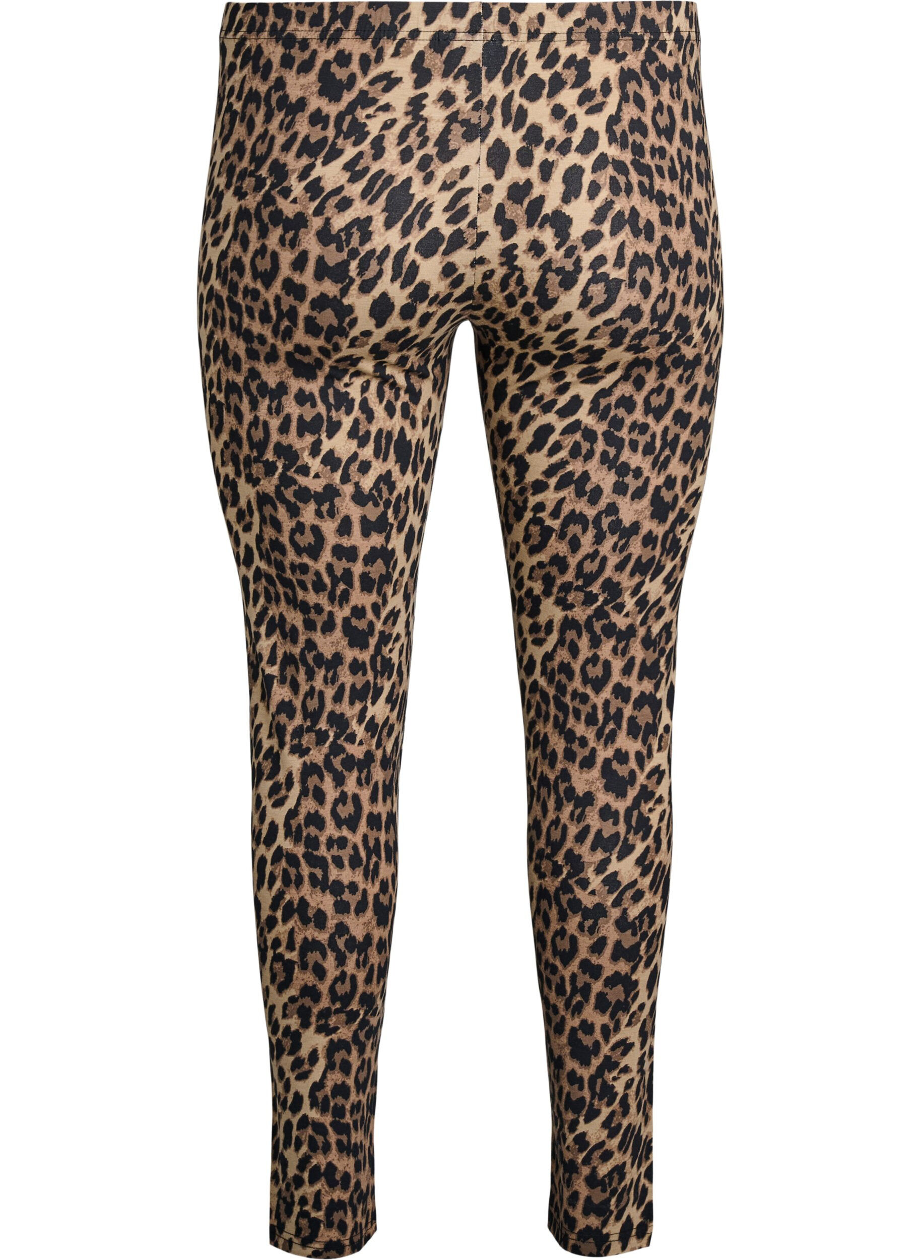 Viskose leggings med leo print