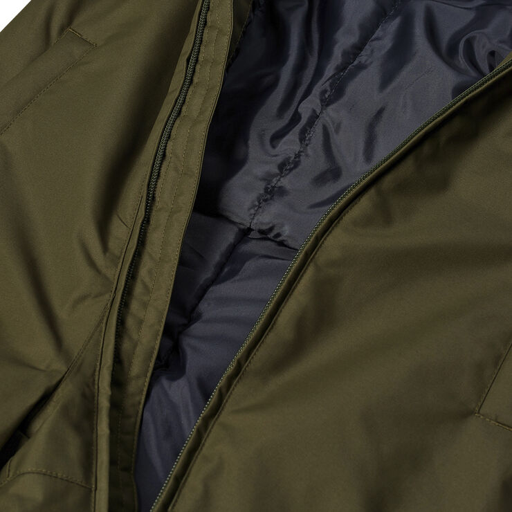 LEGO kidswear-LEGO børnetøj LWJORI 721 - SNOWSUIT Dark khaki