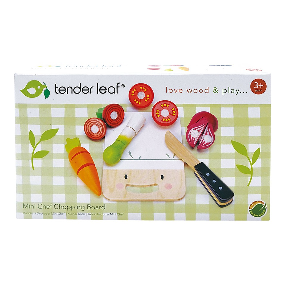 Tender Leaf - Skærebræt med grøntsager
