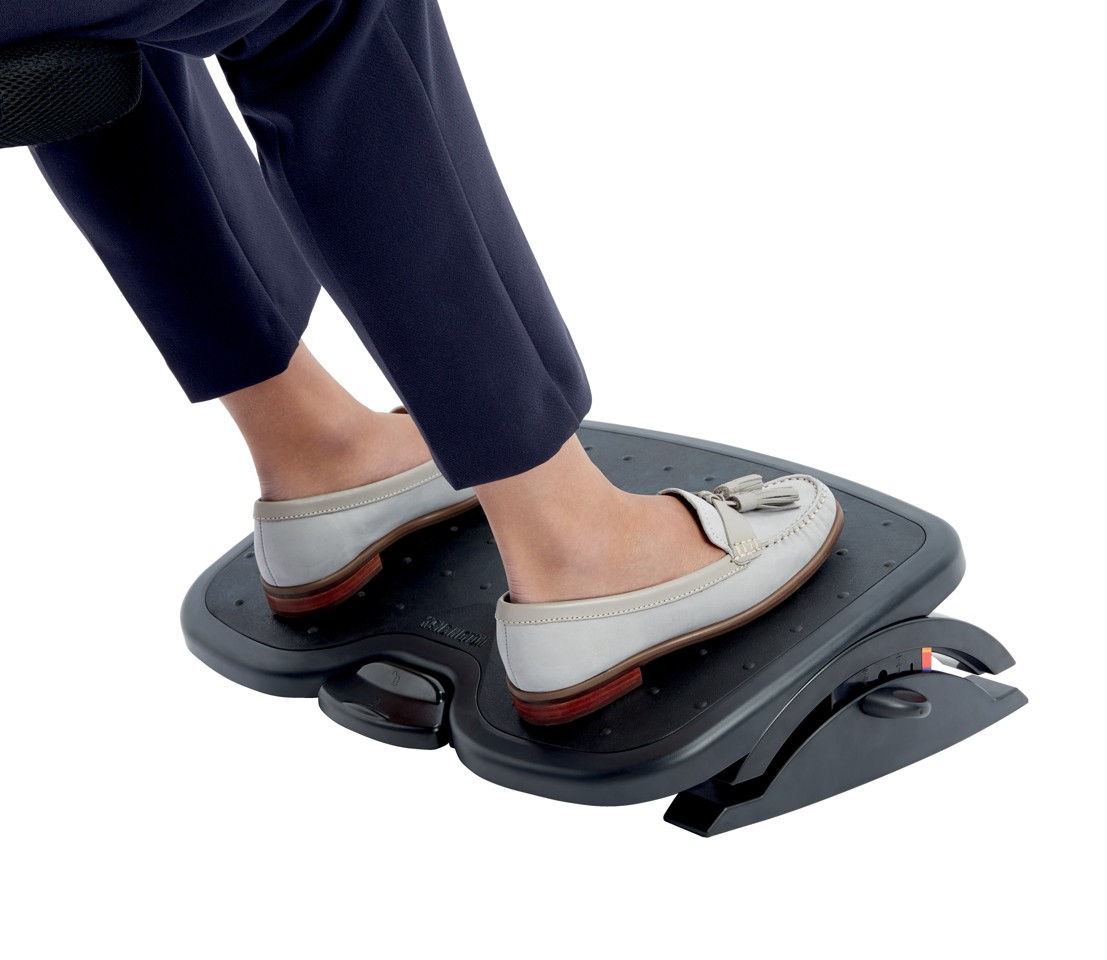 Kensington - SoleMate Plus SmartFit Footrest - Black