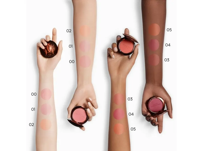 GUERLAIN BLUSH THE NATURAL HEALTHY GLOW POWDER BLUSH 04 DARK PINK 5g