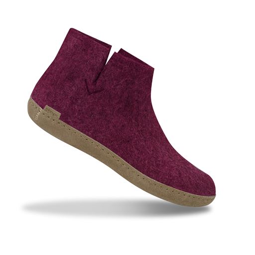 Glerups Hjemmesko, Cranberry, 40