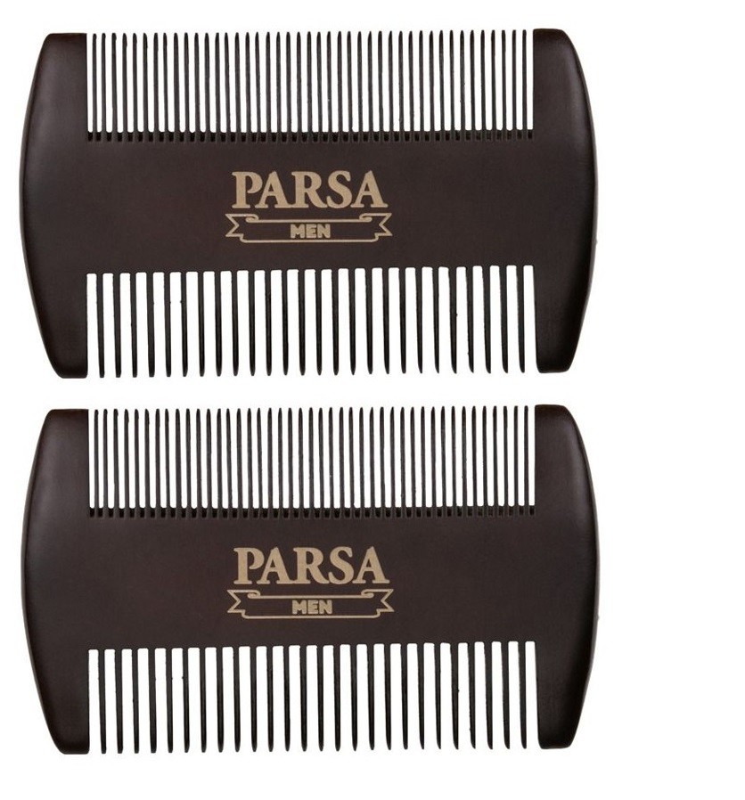Parsa - 2 x Beauty Men Beard Comb - Skægkam
