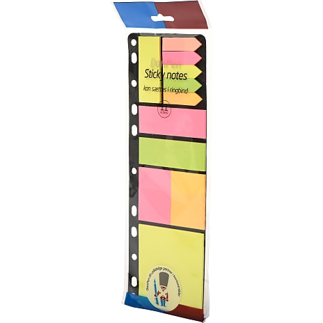 Danpen sticky notes med huller