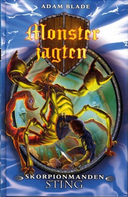 Monsterjagten 18 - Skorpionmanden Sting - Adam Blade - Bog