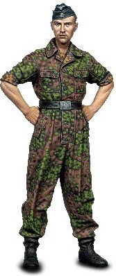 Vallejo - Figur Maling Sæt - Waffen-Ss Tank Crew Kursk 1943 - 1:35 - 8X17 ML