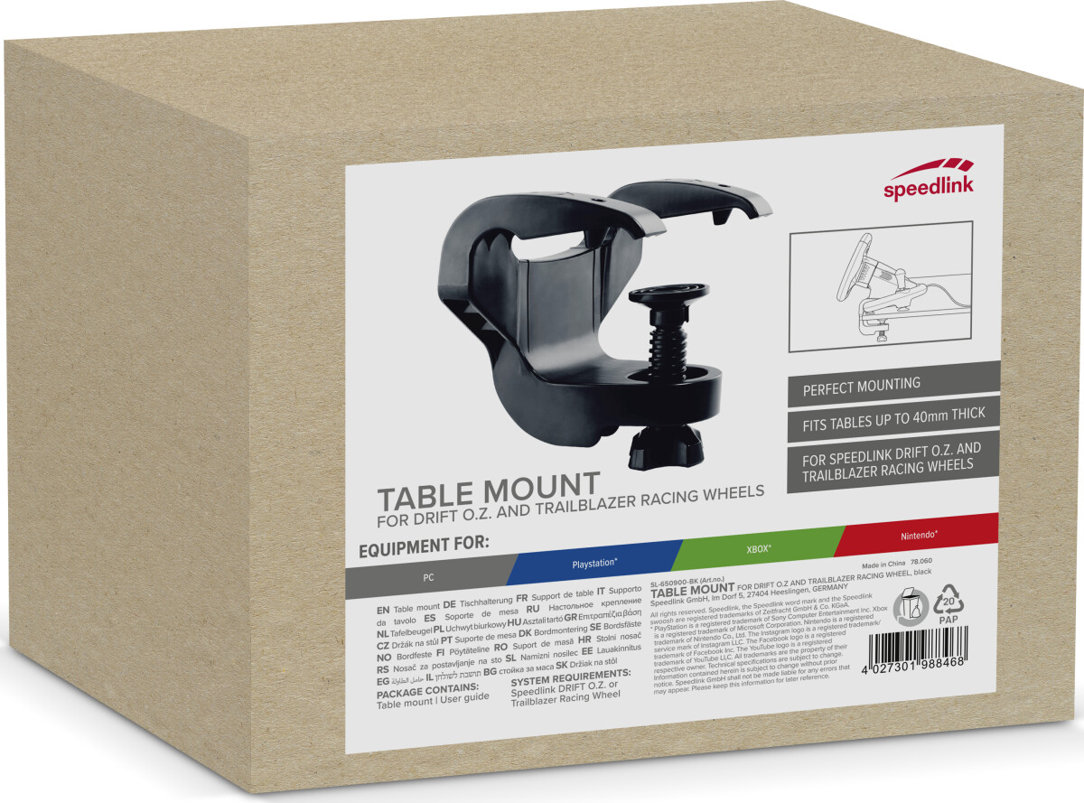 Speedlink - Table Mount Til Drift O.Z Og Trailblazer Racing Wheel