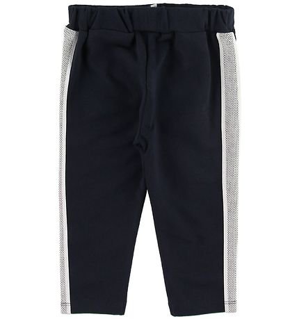 Emporio Armani Leggings - Navy/Hvid