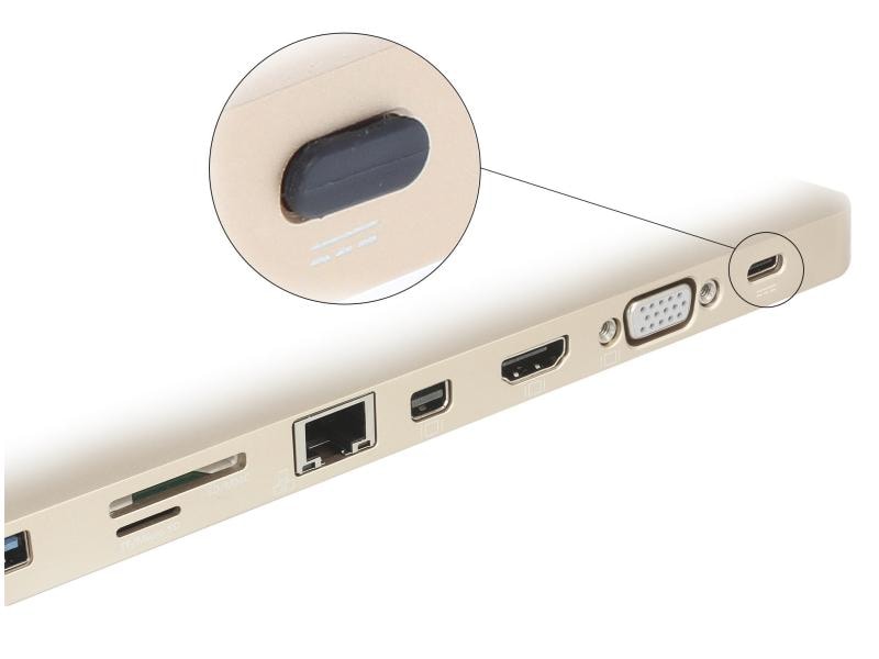 Delock Blindstecker/Staubschutz USB-C 10 Stück Schwarz Staubschutz für USB Typ-C-Buchsen
