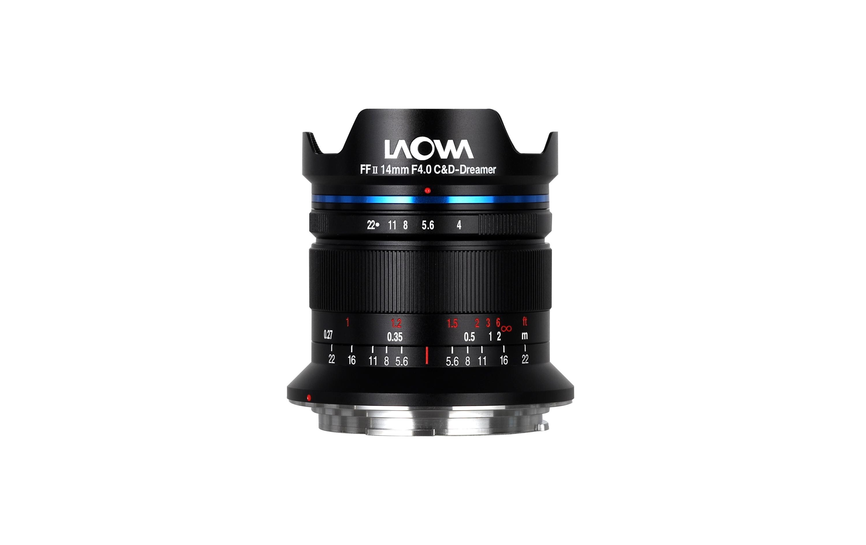 Festbrennweite 14 mm F/4 FF RL Zero-D – Sony E-Mount<br>Laowa 14mm F/4 Zero-D Weitwinkel-Objektiv